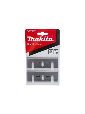 Нож для рубанка MAKITA HM/TC широкий, 82 мм, односторонний, 2 шт