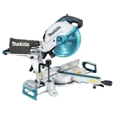 Пила торцовочная MAKITA LS1110F, консольная, 1450Вт, 255/260мм, 4500об/мин, скос 47°л/п, наклон 47°л_2°п, пл. пуск, тормоз, тен. прицел