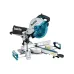 Пила торцовочная MAKITA LS1110F, консольная, 1450Вт, 255/260мм, 4500об/мин, скос 47°л/п, наклон 47°л_2°п, пл. пуск, тормоз, тен. прицел