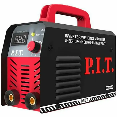 Инвертор P.I.T. PMI180-C1 (4.8кВт, 180А, ПВ-60, ММА 1.6-3.2мм, 190-250В, гор.старт)