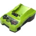 Аккумуляторный перфоратор SDS+ GREENWORKS GD24SDS2, 2ДЖ, 24V бесщеточный, в компл. с АКБ 4АЧ и ЗУ