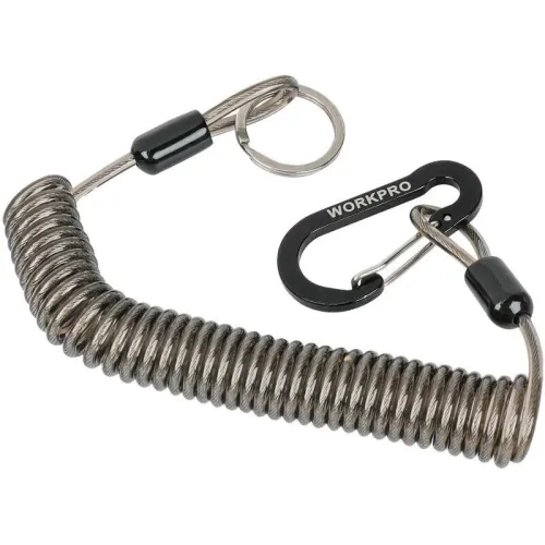 Подвес WORKPRO страховочный, с карабином и кольцом, 27-200 см, до 35 кг (WP439010)