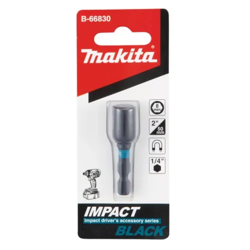 Насадка магнитная MAKITA 8х50 Impact Black (B-66830)