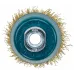 Щетка чашечная MAKITA проволочная (d60 мм, толщ. проволоки 0.3 мм, гофрированная, латунь, M14x2) (D-39746)