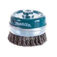Щетка чашечная MAKITA проволочная (d100 мм, толщ. проволоки 0.5 мм, пучки, металл, M14х2) (D-29290)