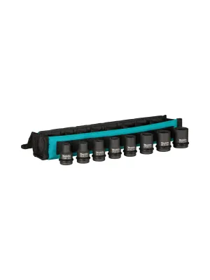 Набор ударных головок MAKITA торцовых Impact Black 1/2
