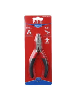 Плоскогубцы мини комбинированные P.I.T. cерия ADVANCE HPLR06-0115C (115 мм, CR-V, 63HRC, пружина)