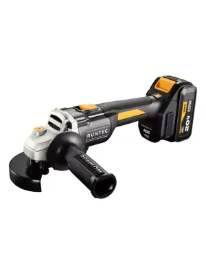 Аккумуляторная угловая шлиф. машина RUNTEC PRO RT-AG900, 20 В, 2*4 Ач, 125 мм