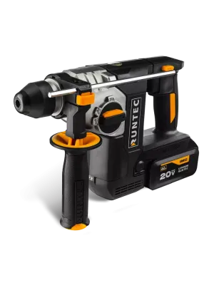Аккумуляторный перфоратор RUNTEC PRO RT-EH750, 20В, 2*4Ач, SDS-plus, 750Вт