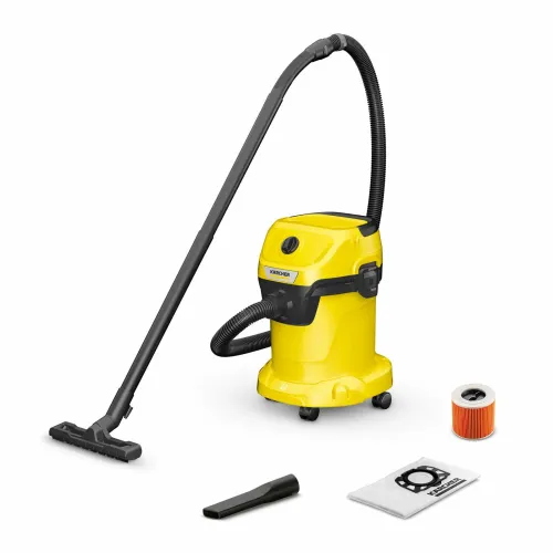 Пылесос KARCHER WD 3 V-17/4/20 *EU, 1000 ВТ, 17л, бак пластмасса, Made in Europe