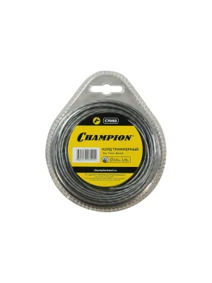 Корд триммерный CHAMPION Alu Twist DUO 2.0 мм х 15 м (витой)
