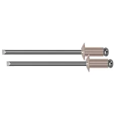 Заклепки FIT 50шт 3.2х12мм вытяжные, алюминиевые (MU) (23722дi)