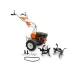 Мотоблок VILLARTEC TB105, 7 л.с, 212 см3, 4-х тактный, фрезы