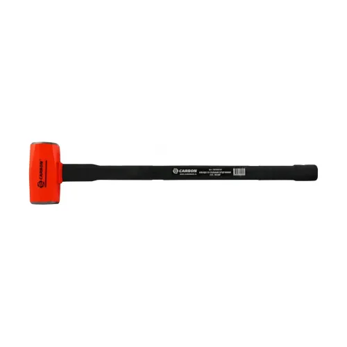 Кувалда CARBON резиновой рукояткой и стальным сердечником, 5 кг