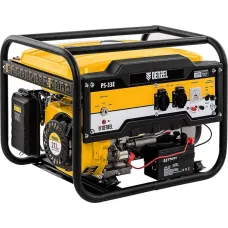Генератор бензиновый DENZEL PS-33E, 3.3 кВт, 230 В, 15 л, электростартер