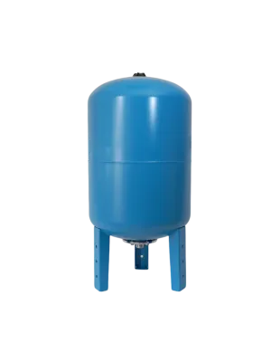 Гидроаккумулятор UNIPUMP 80л, ГВ (БЭЗ), сталь, мембрана - EPDM, d - 420 мм, Н -  865 мм, нижнее подключение, присоед. размер 1