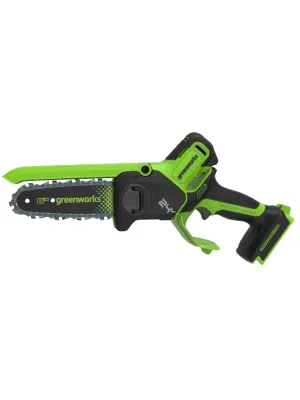 Акк. пила цепная GREENWORKS GD24CS15 (мини), 24 В, 6