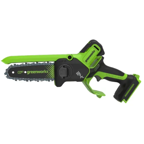 Акк. пила цепная GREENWORKS GD24CS15 (мини), 24 В, 6