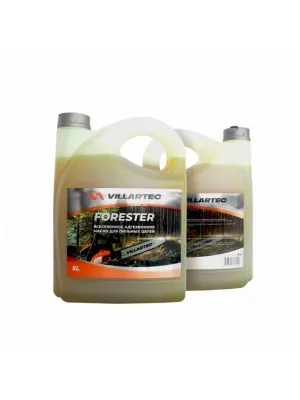 Смазка для пильной цепи VILLARTEC (всесезонная адгезионная) FORESTER 5L