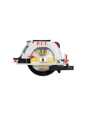 Пила дисковая P.I.T. PKS235-C, 2.2 кВт, 4500 об/мин, диск 235х30 мм, пропил 53/78 мм, 45°