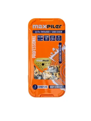 Цепь MAXPILER MXSP-1,6-66-3/8 (Stihl MS 362) в металлической коробке