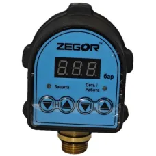 Блок автоматики ZEGOR ZS-06 с цифр. управл-м электрический из пластика/контроллер