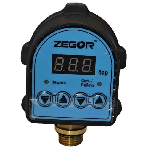 Блок автоматики ZEGOR ZS-06 с цифр. управл-м электрический из пластика/контроллер