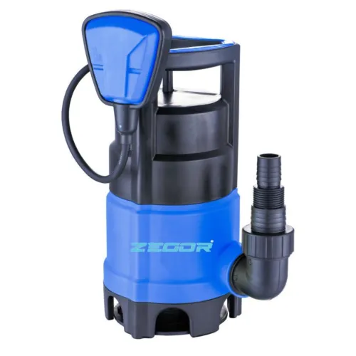 Насос погружной дренажный ZEGOR ZTP-550D, 550 Вт, 190 л/мин, 7м, 4,5 кг