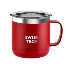 Кружка термо 413 мл с крышкой, нержавеющая сталь с покрытием SWISS+TECH