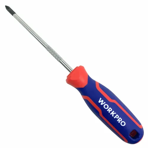 Отвертка WORKPRO PZ1х100 мм, CR-V