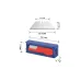 Лезвия для ножа трапециевидные, универсальные WORKPRO SK-5 (10 шт)