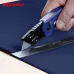 Нож складной металлический (быстр замена лезвия) синий  WORKPRO