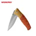 Нож складной с деревянной ручкой 85/195 мм WORKPRO