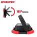Фонарик напольный, светодиодный 600-1200LM, перезаряжаемый  WORKPRO