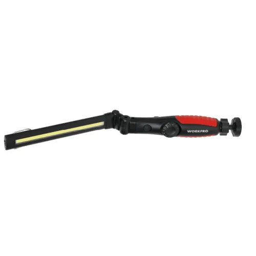 Фонарик светодиодный 60-400LM, перезаряжаемый WORKPRO