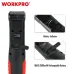 Фонарик светодиодный 60-400LM, перезаряжаемый WORKPRO
