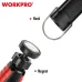 Фонарик светодиодный 60-400LM, перезаряжаемый WORKPRO