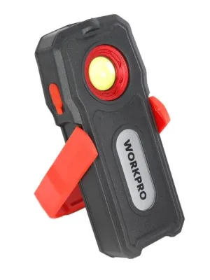 Фонарик светодиодный 170-400LM, перезаряжаемый WORKPRO
