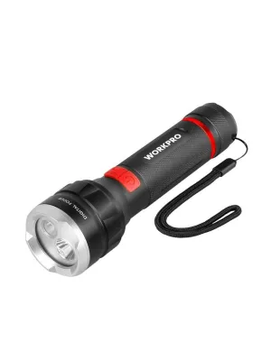 Фонарик светодиодный WORKPRO 370-750LM, перезаряжаемый
