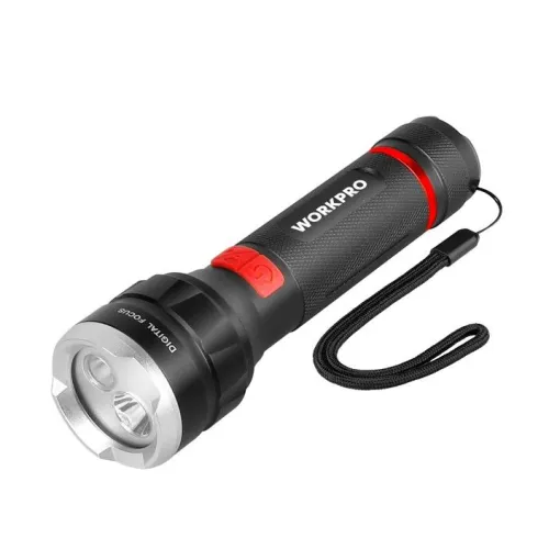 Фонарик светодиодный WORKPRO 370-750LM, перезаряжаемый