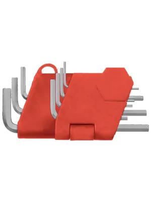 Ключ шестигранный FIT 0.7-3.0мм CrV в пластик.держателе 7шт (64160i)