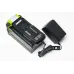 Аккумуляторный триммер GREENWORKS GD40LT, 40V, 38 см, с 1хАКБ 4 Ач и ЗУ (2112207UB)