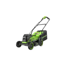 Аккумуляторная газонокосилка GREENWORKS GD24X2LM361,  2х24V, 36 см, бесщеточная, без АКБ и ЗУ (2520707)