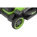 Аккумуляторная газонокосилка GREENWORKS GD24X2LM361,  2х24V, 36 см, бесщеточная, без АКБ и ЗУ (2520707)