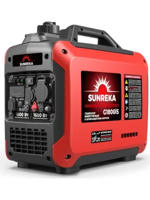 Электростанция инверторная SUNREKA G1800iS, 1.8 кВт, 1-Ф, ручной стартер