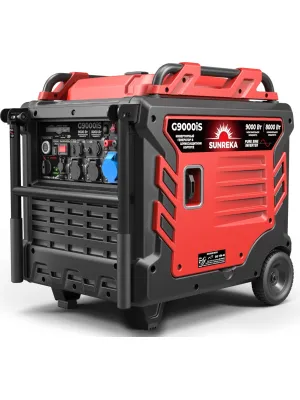 Электростанция инверторная SUNREKA G9000iS, 9кВт 1-Ф электростартер