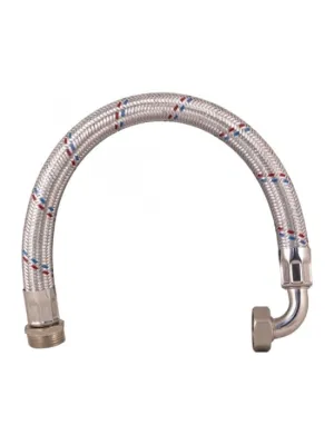 Шланг армированный ZEGOR SG-030A, 30см 1*х1/2 AISI 201