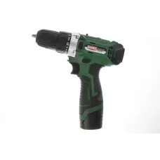 Аккумуляторная дрель Hammer ACD12/2CS, 12 В, 2x1.5 Ач Li-ION, 10 мм, 0-350/0-1400 об/мин, 26 Нм, в кейсе
