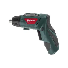 Аккумуляторная отвертка Hammer ACD3.6A с набором бит, Li-Ion 3,6 В,  1,3 Ач, 4 Нм