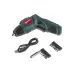 Аккумуляторная отвертка Hammer ACD3.6A с набором бит, Li-Ion 3,6 В,  1,3 Ач, 4 Нм